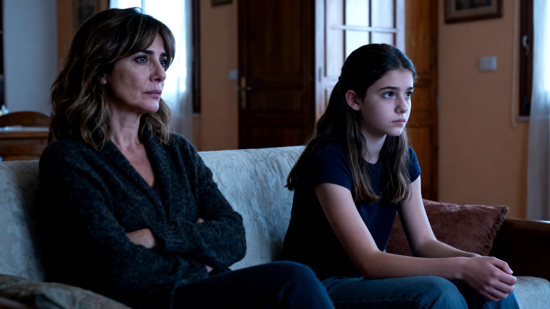 Una mamma fatica a esprimere affetto verbalmente e fisicamente alla sua figlia adolescente, creando una distanza emotiva sempre più profonda. Non riesce a dire 'ti voglio bene', a fare un abbraccio spontaneo o a chiedere davvero come sta, andando oltre il semplice 'tutto bene?'. L'adolescente inizia a percepire la madre come fredda e lontana, smette di condividere emozioni e vissuti, e il legame affettivo si impoverisce giorno dopo giorno."